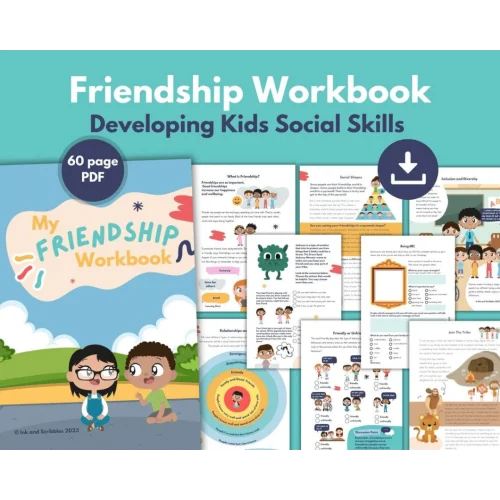 building strong relationships: a social emotional learning (sel) workbook for developing social skills and friendships in children